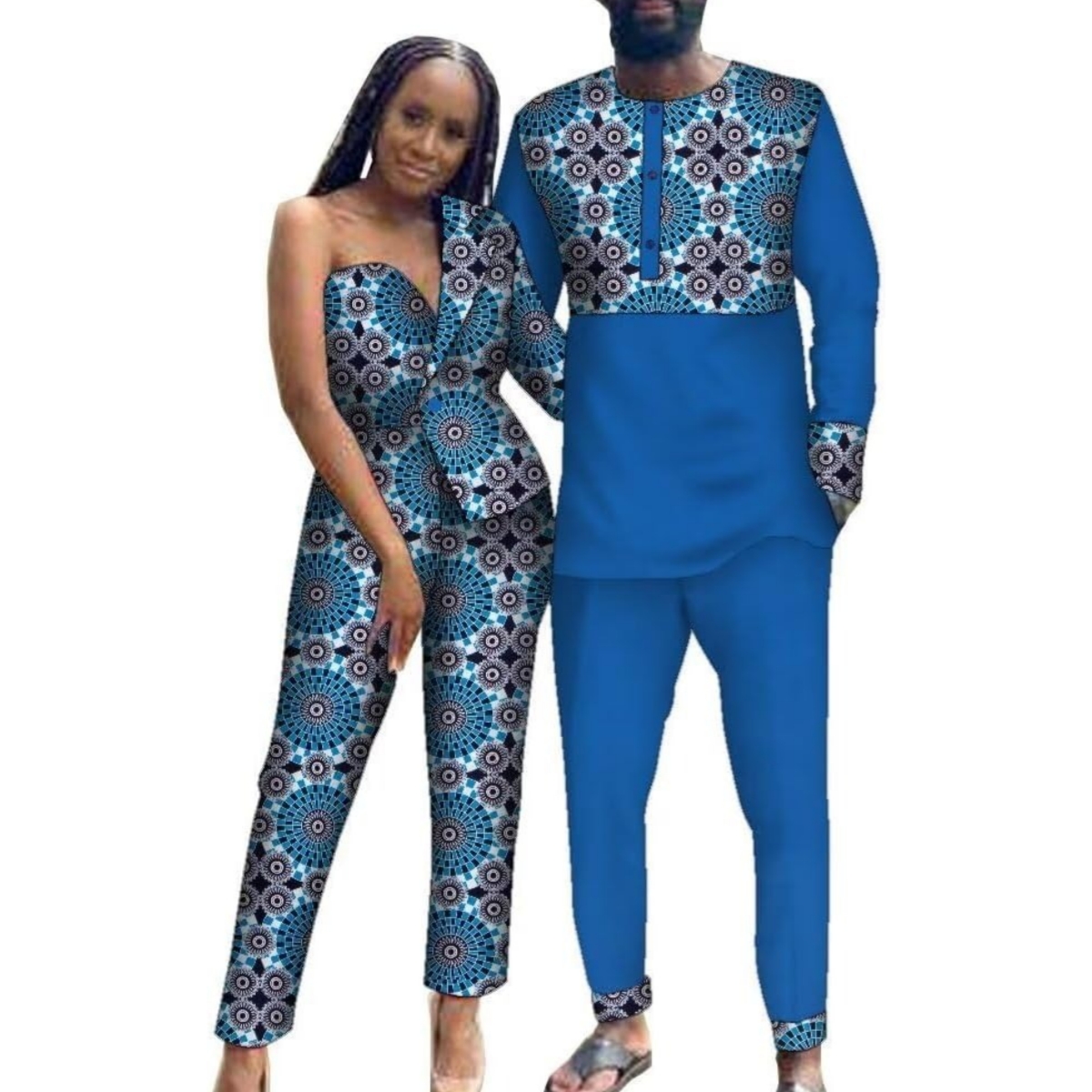 Bazin Riche Çift Dashiki Erkek - Boubou Men Africa incelemesi ve fiyatı