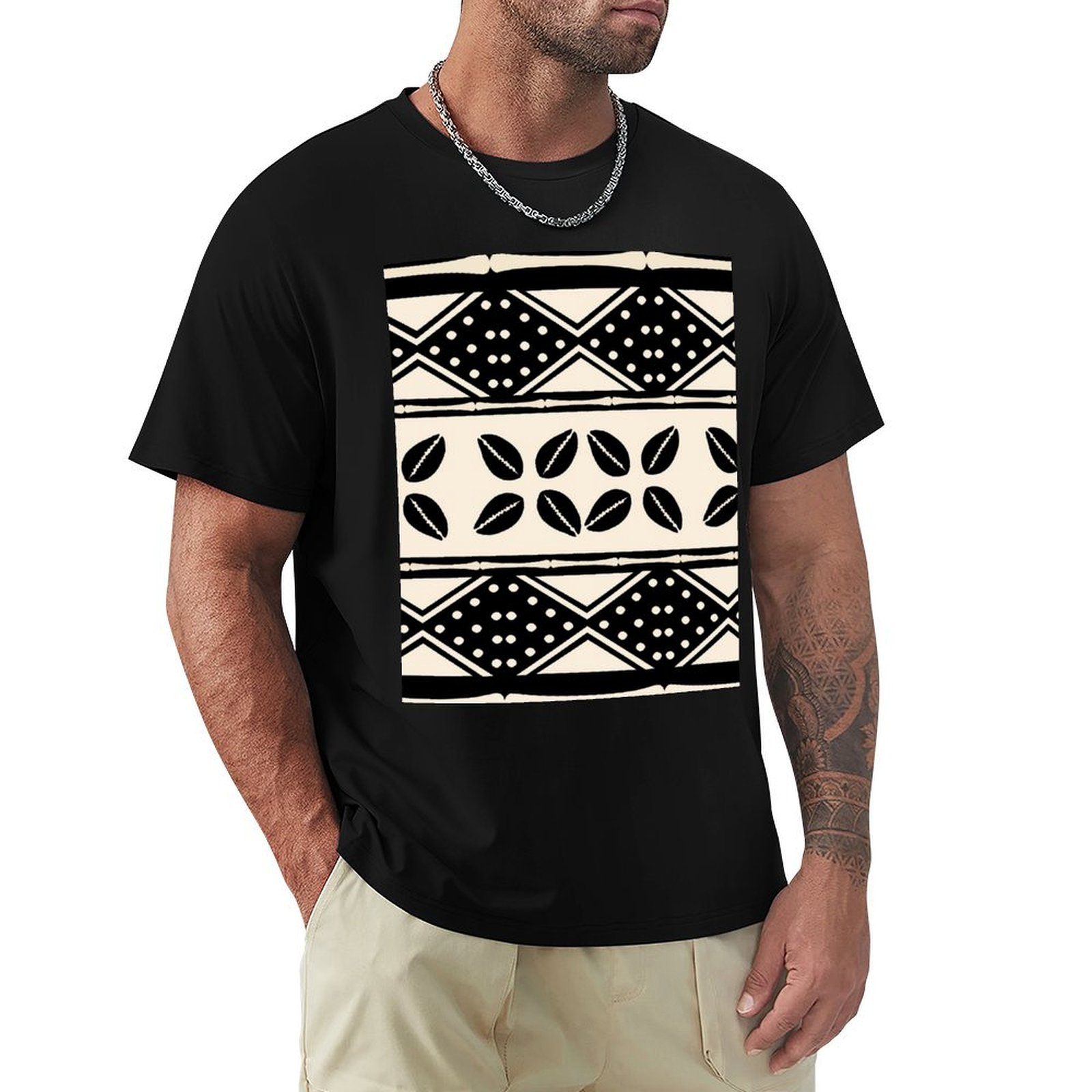 Afrika soyut çamur bezi desenl - Mudcloth Print Top incelemesi ve fiyatı