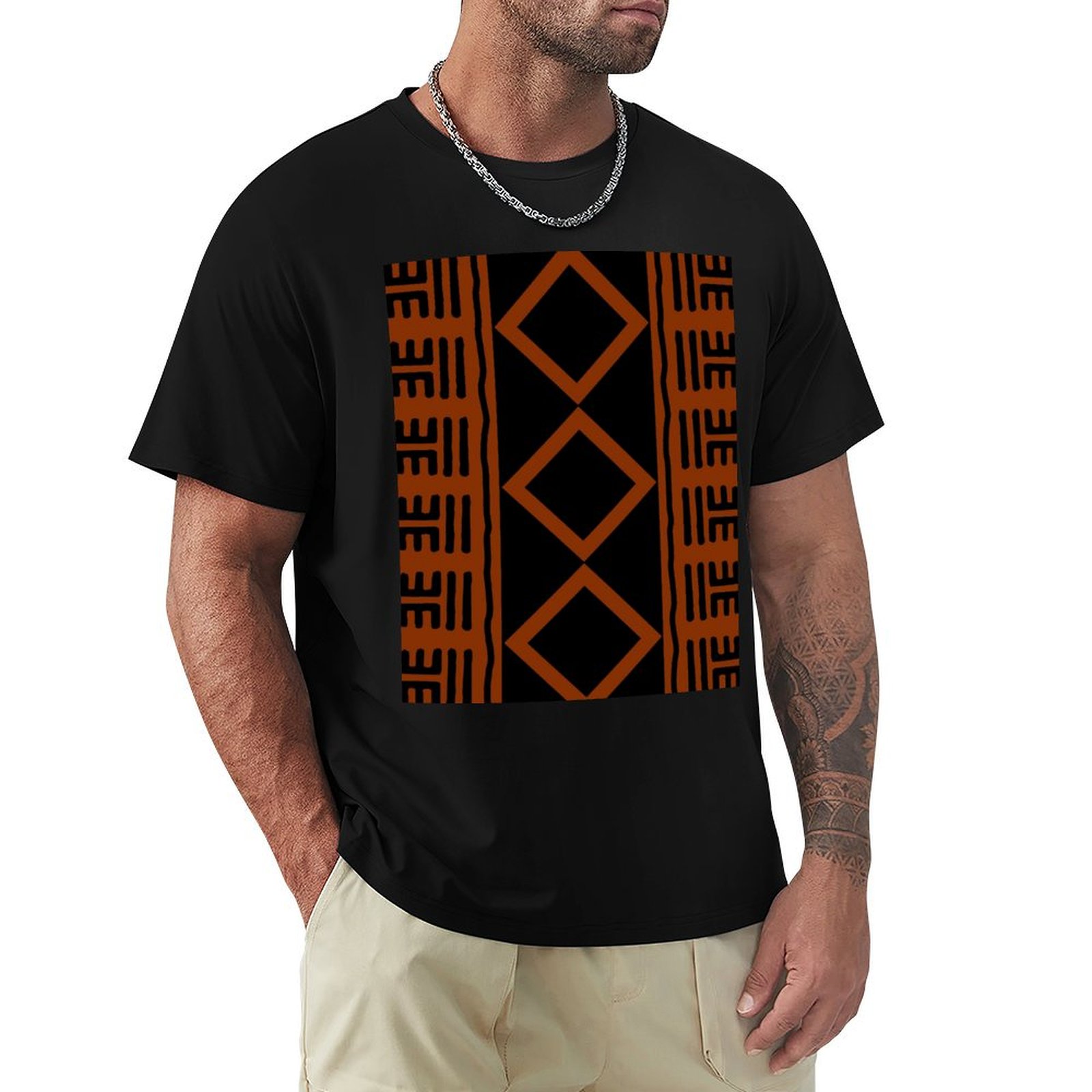 Pas Rengi Afrika Çamur Bezi De - Mudcloth Print Top incelemesi ve fiyatı
