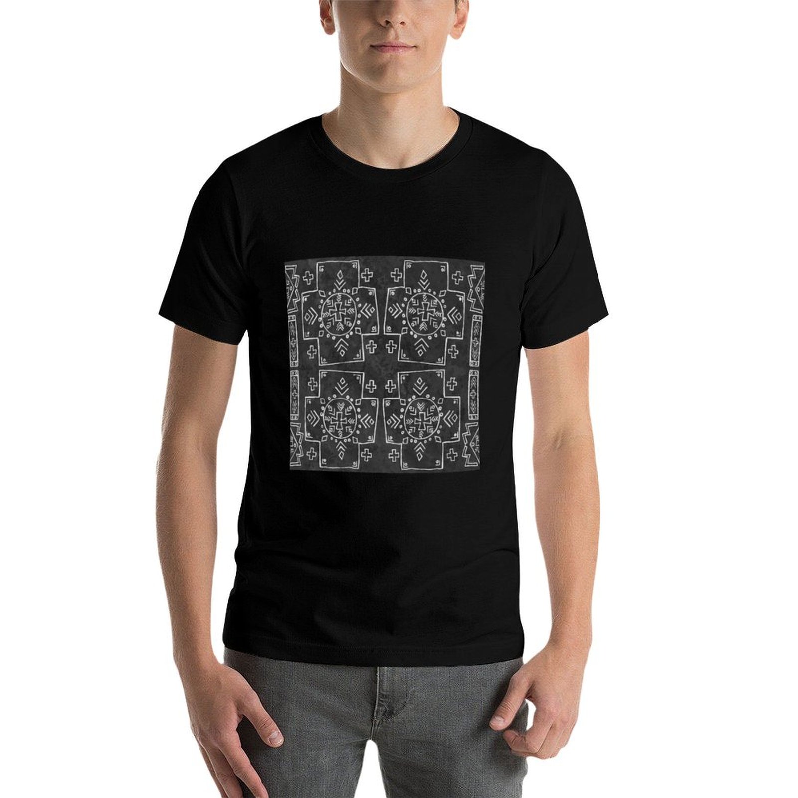 Mali Kabilesi Desenli Tuval Ku - Mudcloth Print Top incelemesi ve fiyatı