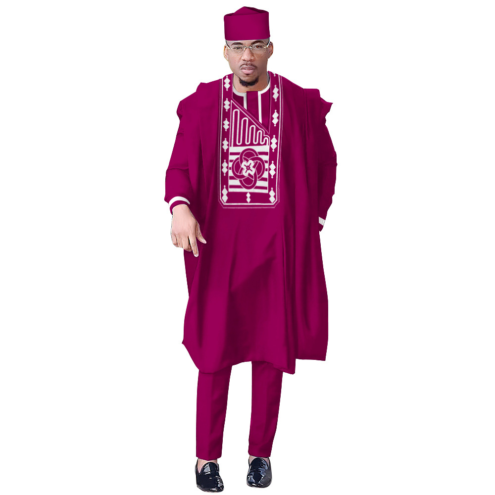 Geleneksel Boubou Gömlek Panto - Boubou Men Africa incelemesi ve fiyatı