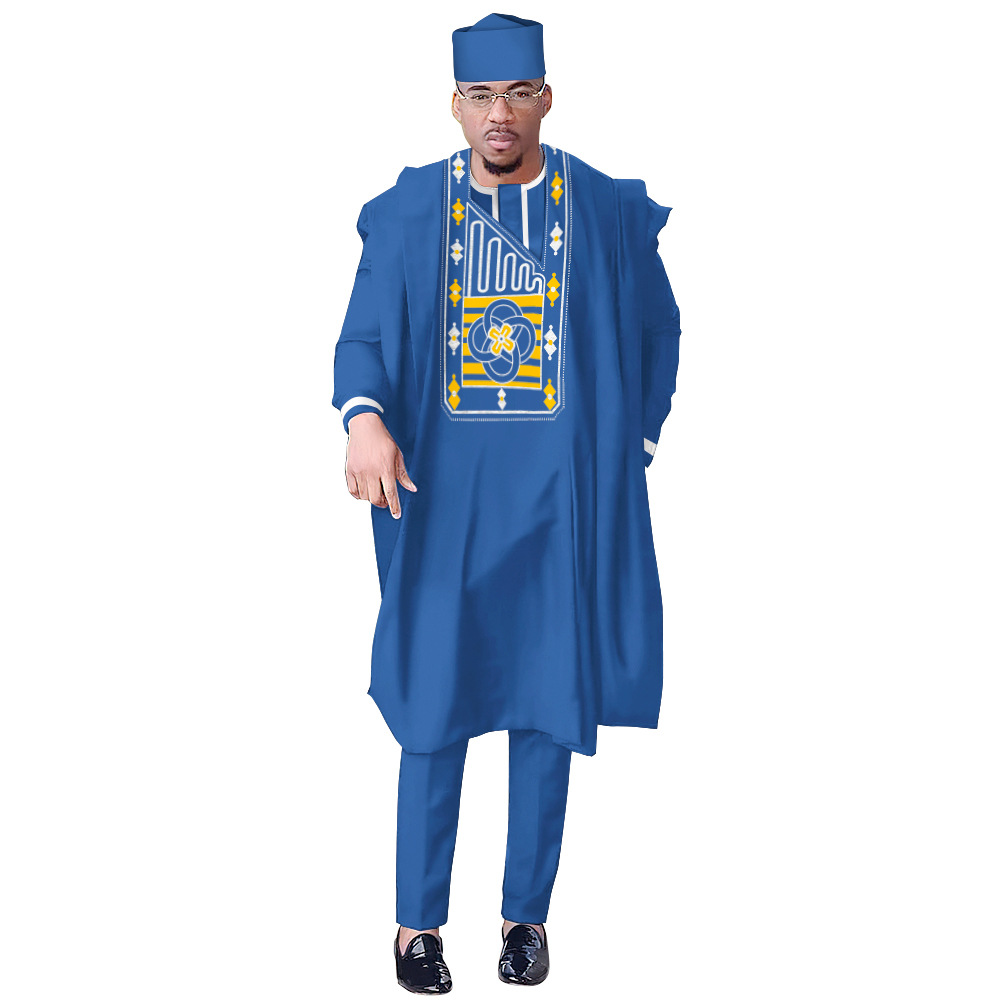 Geleneksel Boubou Gömlek Panto - Boubou Men Africa incelemesi ve fiyatı